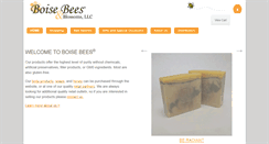 Desktop Screenshot of boisebees.com
