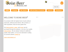 Tablet Screenshot of boisebees.com